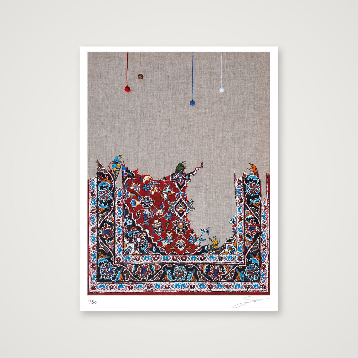 Baaft - بافت — 60×80cm, 24×31" Print only