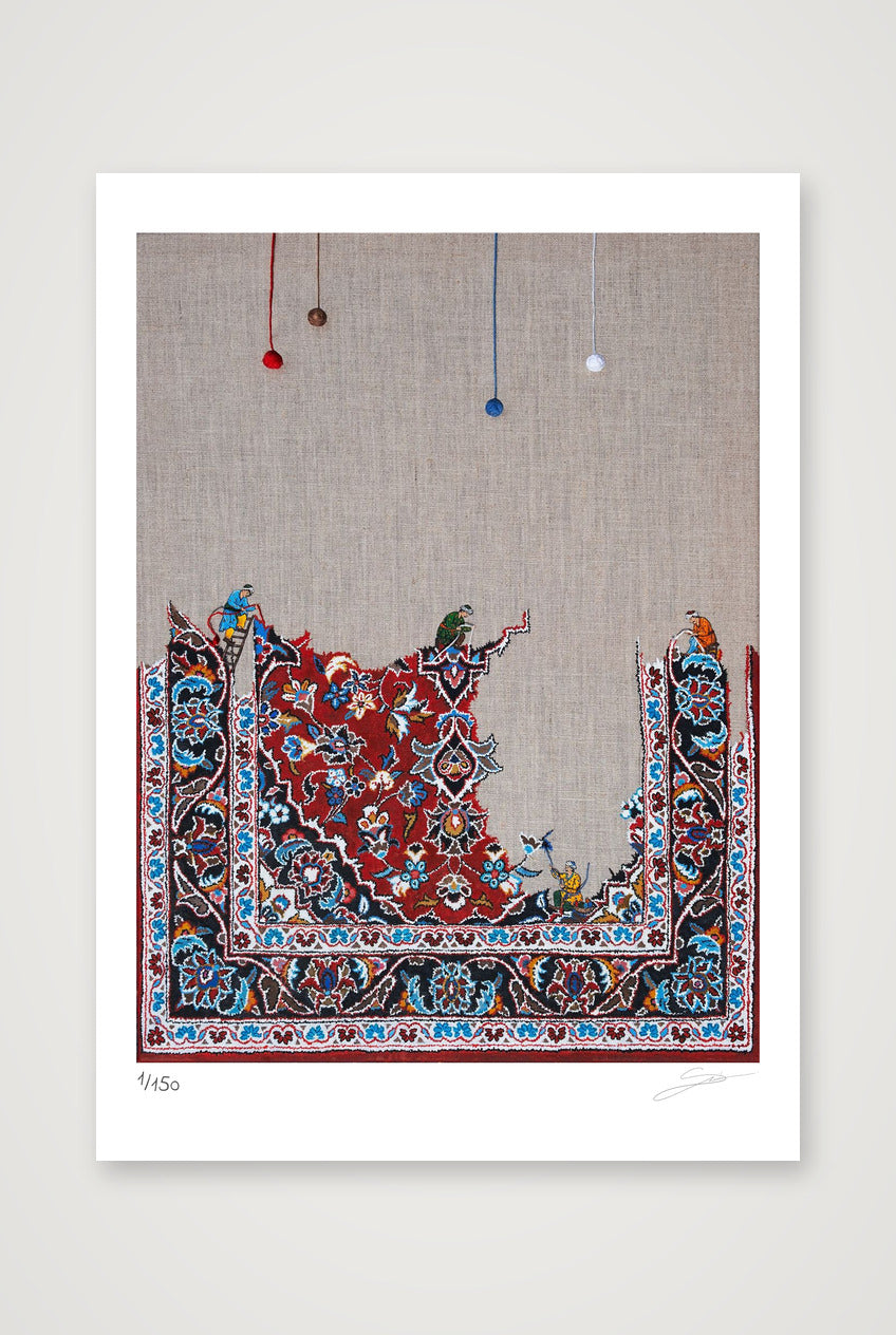 Baaft - بافت — 42×59cm, 17×23" Print only