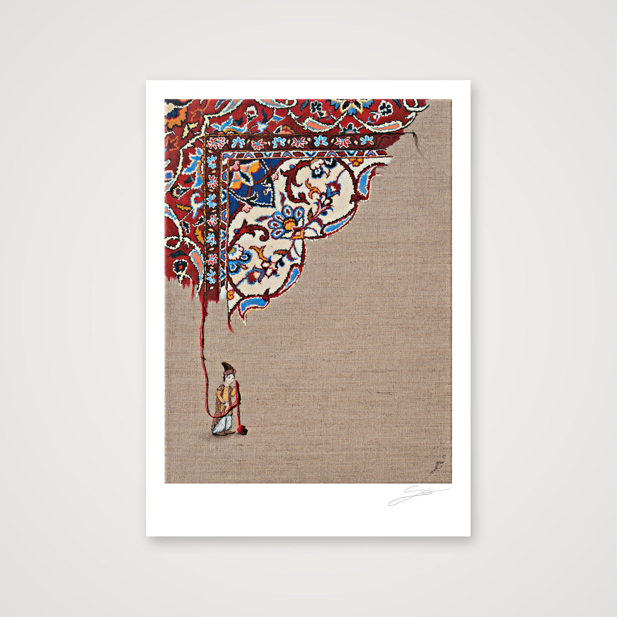 شروع - Beginning — 42×59cm, 17×23" Print only