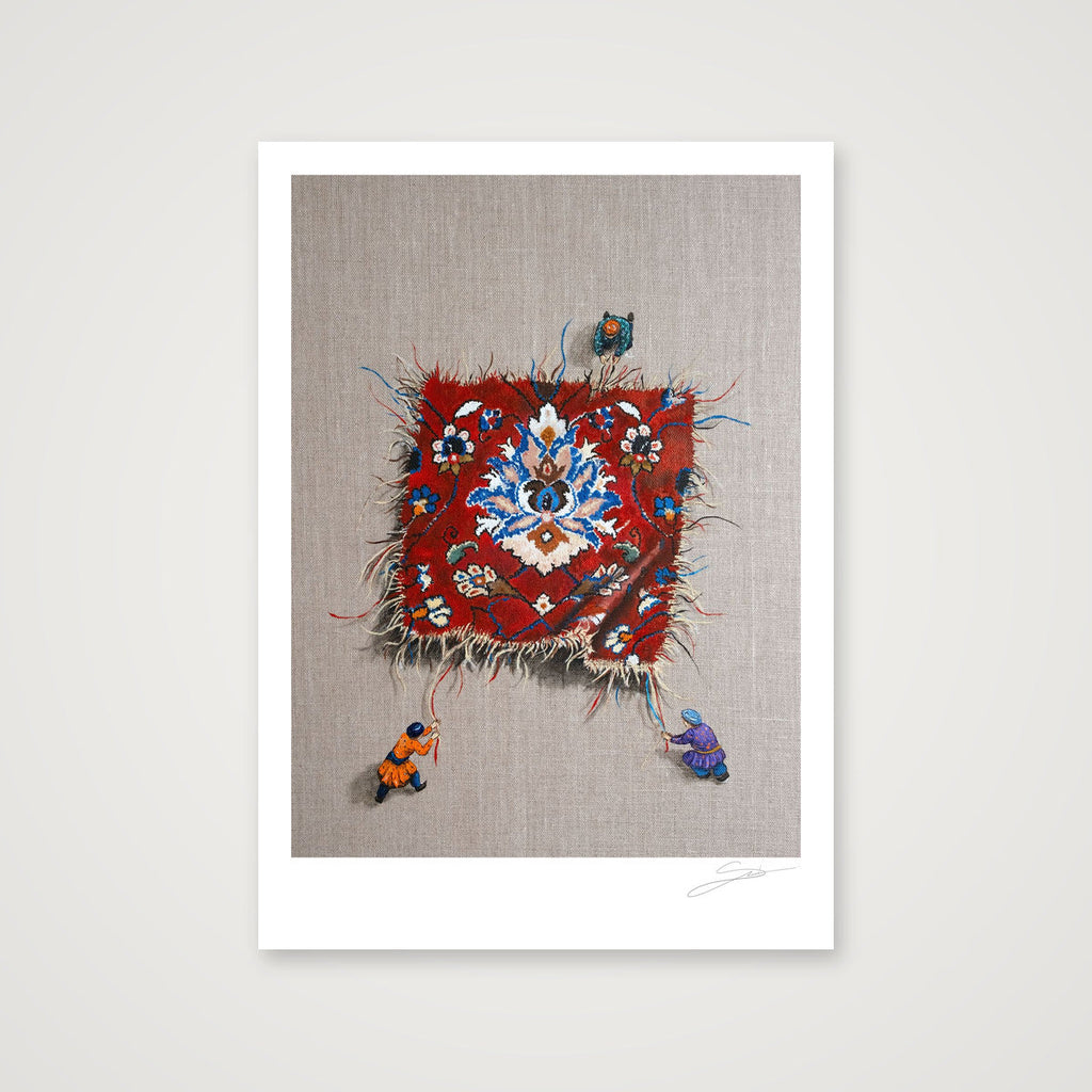 10,000 Threads — 42×59cm, 17×23" Print only