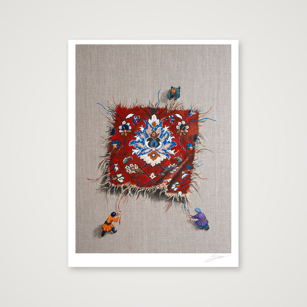 10,000 Threads — 60×80cm, 24×31" Print only