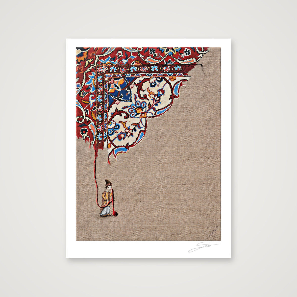 شروع - Beginning — 30×40cm, 12×16" Print only